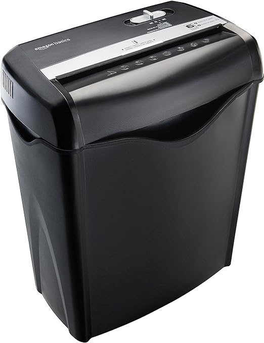 8 Sheet Cross Cut Paper and Credit Card Shredder